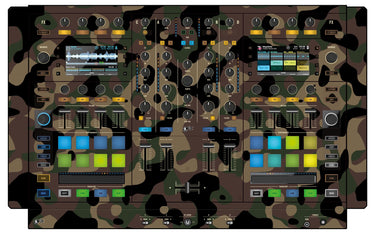 Native Instruments S8 Skin Camo Woodland